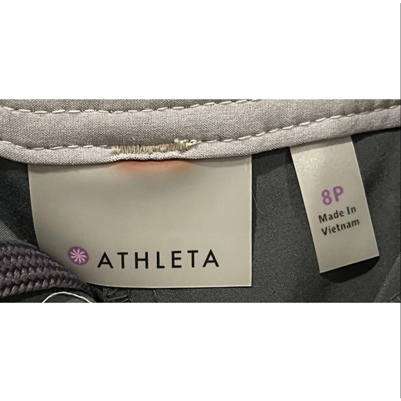 ATHLETA Activewear Grey Mini Skirt - Picture 2 of 5